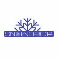 Snowdrop logo vector logo