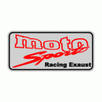 Moto Sport Racing Exaust logo vector logo