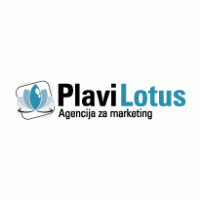 Plavi Lotus logo vector logo