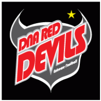 DNA Red Devils logo vector logo