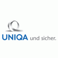 Uniqa (und sicher.) logo vector logo