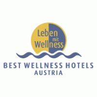Best Wellness Hotels Austria Leben mit Wellness logo vector logo