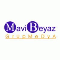 Mavi Beyaz Grup Medya logo vector logo