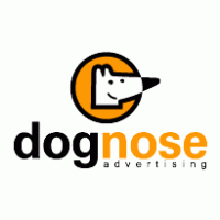 Dog Nose advertising logo vector logo