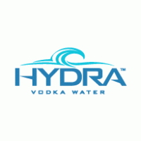 Hydra Vodka Water logo vector logo