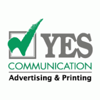 Yes Communication logo vector logo