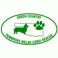 Green Country Corgi Rescue logo vector logo