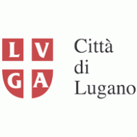Lugano city logo vector logo