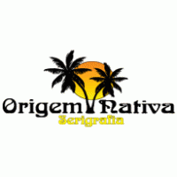 Origem Nativa Serigrafia logo vector logo