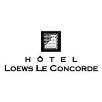 Loews Le Concorde Hotel logo vector logo
