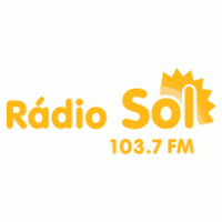 rádio sol logo vector logo