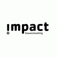 Impact bouwconsulting logo vector logo