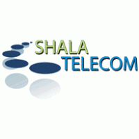 Shala Telecom logo vector logo