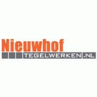 Nieuwhof tegelwerken logo vector logo