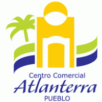 centro comercial atlanterra logo vector logo