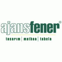 ajansfener logo vector logo