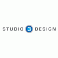 Studio 3 Design logo vector logo