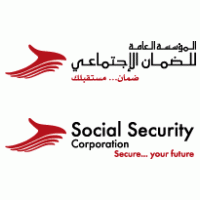 social security corporation logo vector logo