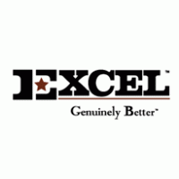 Excel Genuinely Better logo vector logo