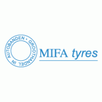 Mifa Tyres logo vector logo