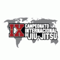 9th International Jiu-jitsu Championship logo vector logo