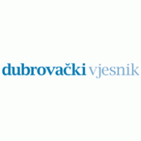dubrovacki vjesnik logo vector logo
