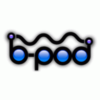 B-Pod logo vector logo