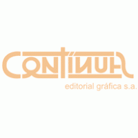 continua editorial logo vector logo
