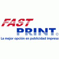 Fast Print Mexico logo vector logo