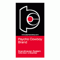 Psycho Cowboy Brand logo vector logo