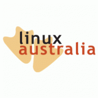 Linux Australia logo vector logo