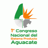 Primer Congreso Nacional del Sistema Producto Aguacate logo vector logo