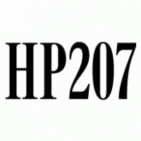 HP207 logo vector logo