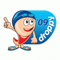 DROPPY 2009 / European Short Course Swimming Championship 2009 logo vector logo