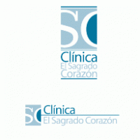 Clinica El Sagrado Corazón logo vector logo