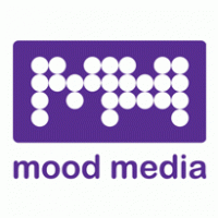 mood media purple logo vector logo