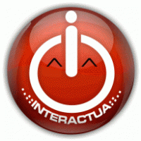 Interactua TV SHOW logo vector logo