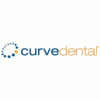 Curve Dental logo vector logo