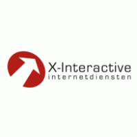 X-Interactive logo vector logo
