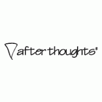 Afterthoughts logo vector logo