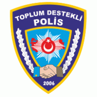 Toplum Destekli Polis logo vector logo