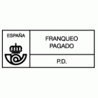 CORREOS FRANQUEO PAGADO logo vector logo
