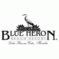 Blue Heron Beach Resort logo vector logo