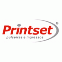 Printset Pulseiras e Ingressos logo vector logo