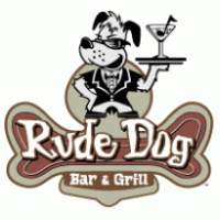 Rude Dog Bar & Grill logo vector logo