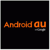 Android AU with google logo vector logo