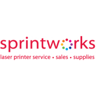 Sprintworks logo vector logo