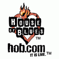 House of Blues logo vector logo