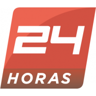 24 Horas logo vector logo