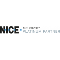 NICE Authorized Platinum Partner logo vector logo